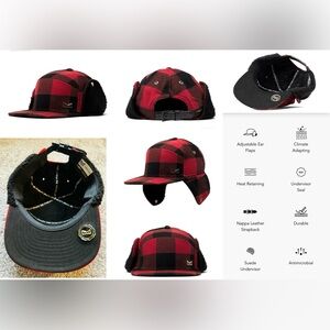 Melin 56-58-60cm 
TRENCHES ICON LUMBERJACK THERMAL
Wool Strapback Hat